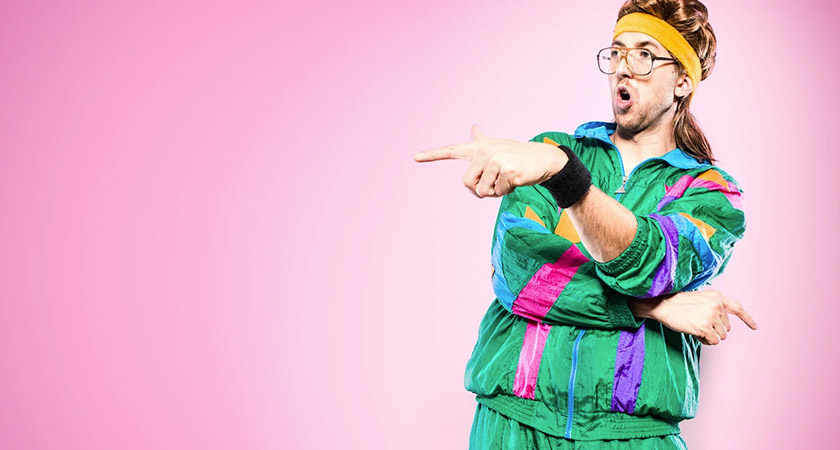 Ga direct naar een 90s bedrijfsfeest